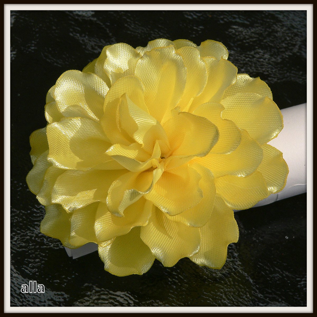 gumička do vlasů - 2 - žlutá