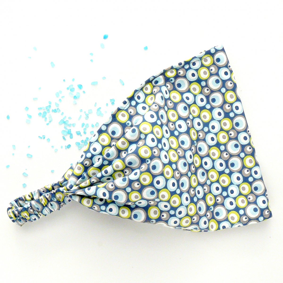 Látkový šátek - rybí oči