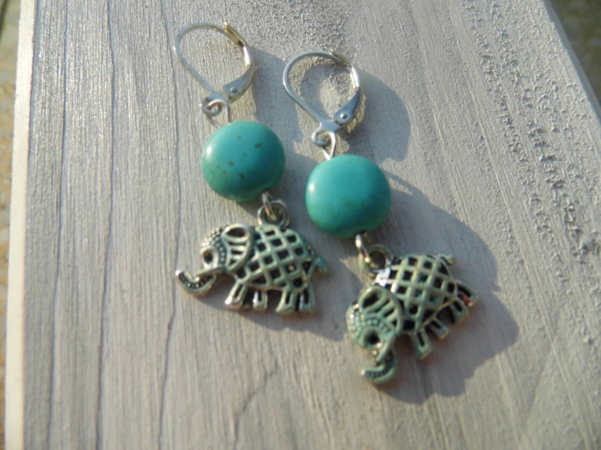 Náušnice -filig.sloníci