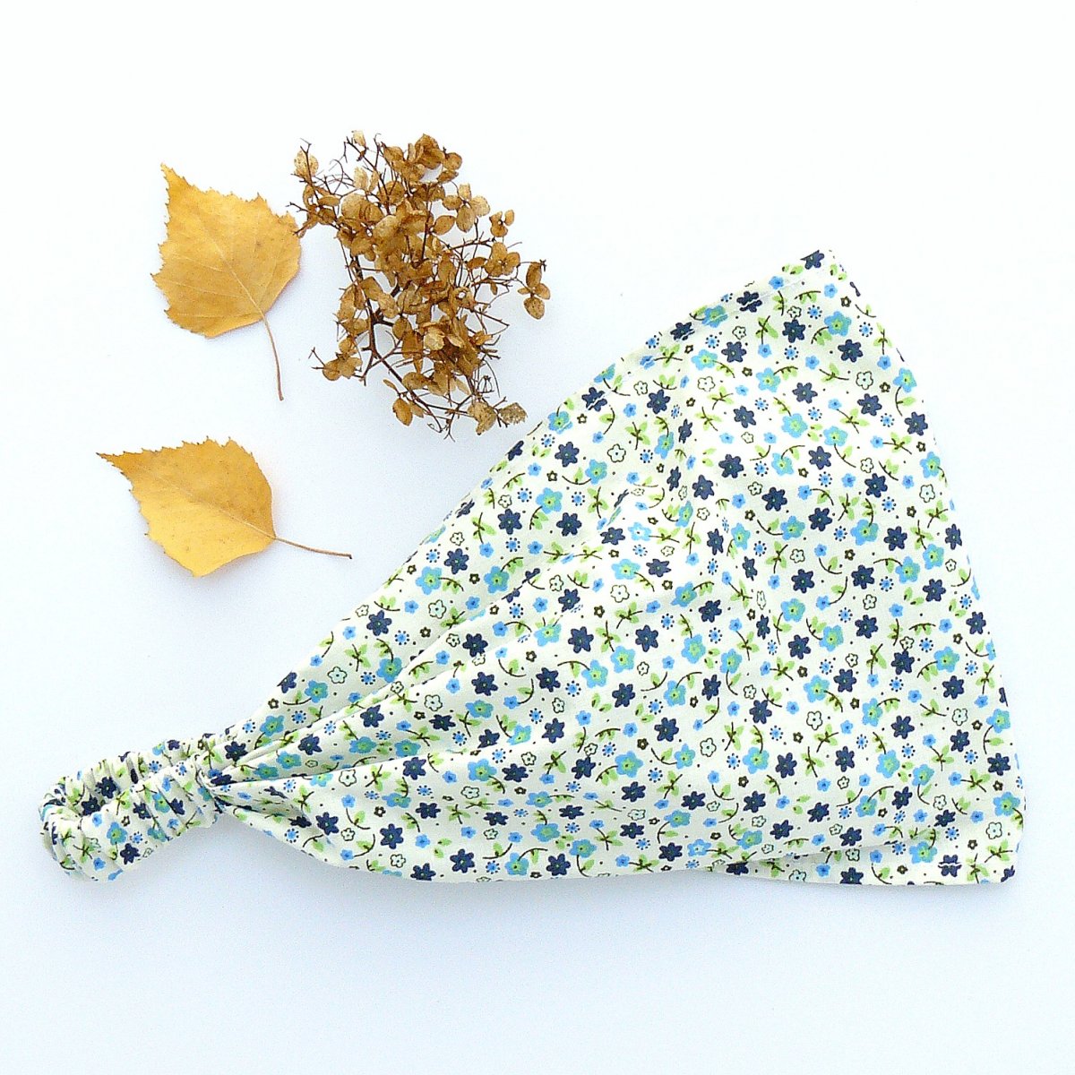 Látková čelenka, šátek - mojito