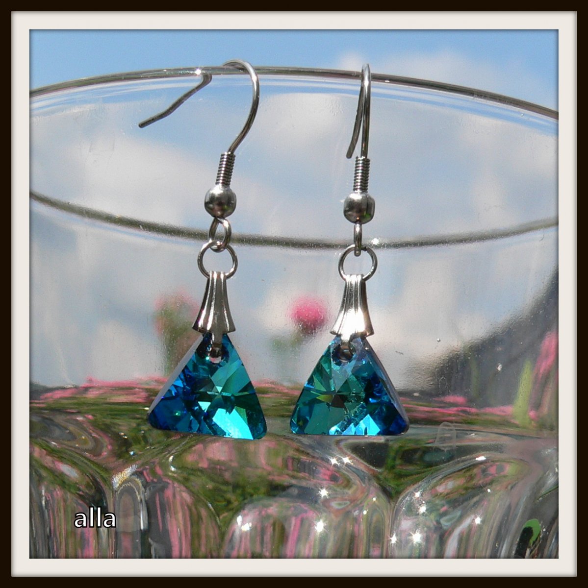 náušnice s kamínky Swarovski - 21