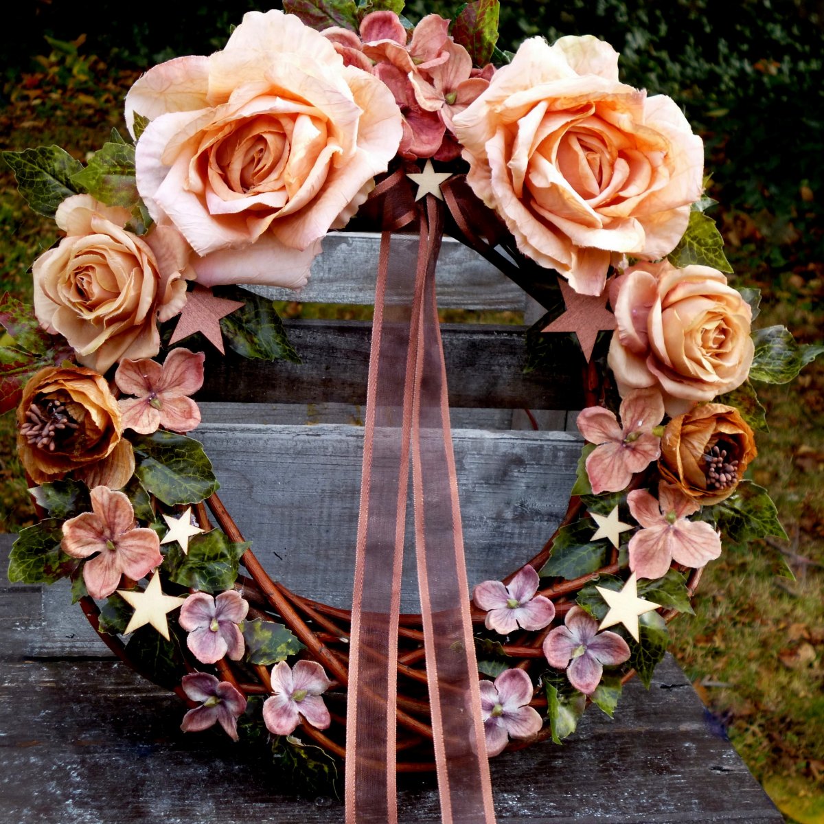 Medový věnec vánoční_30 cm