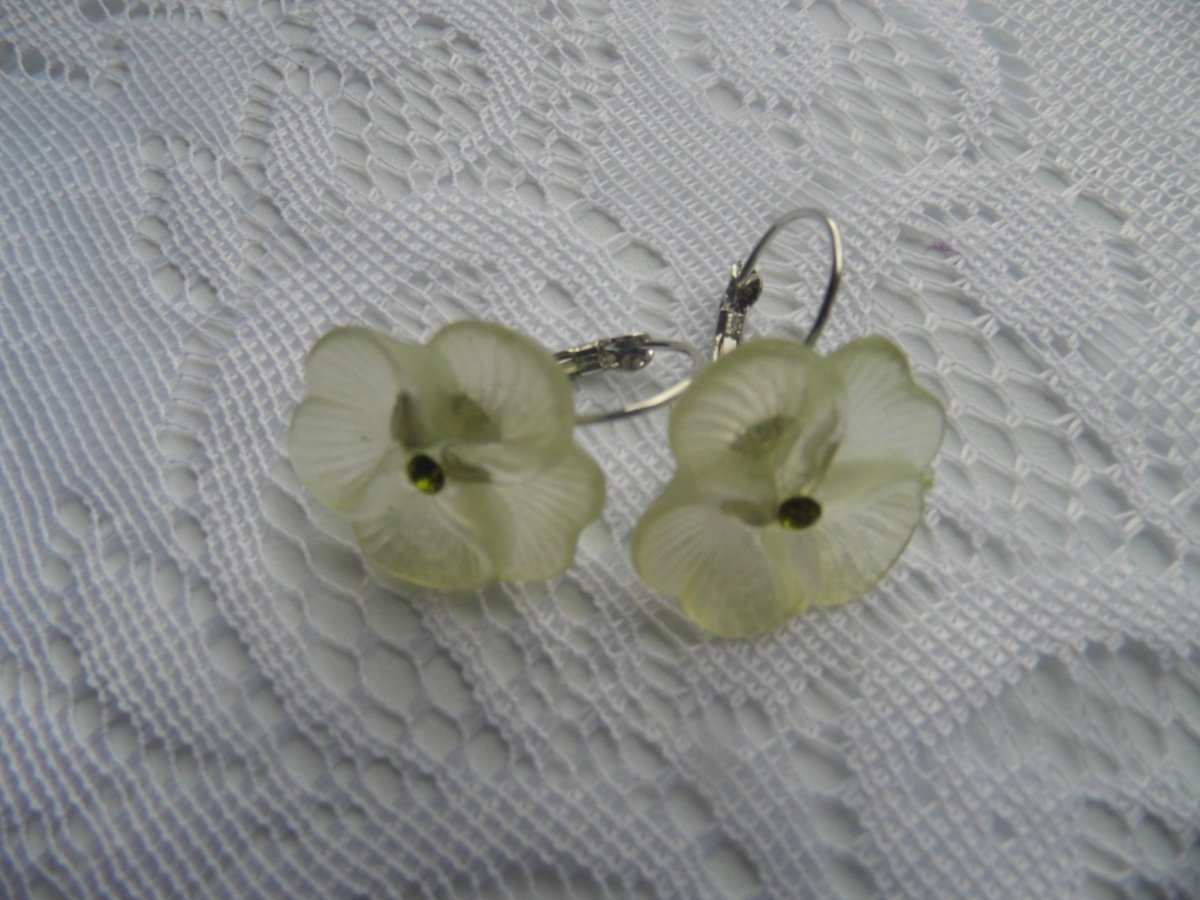 náušnice květ I.