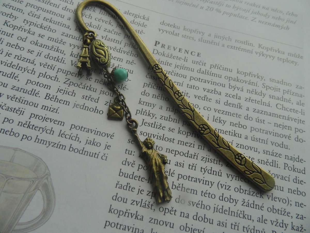 záložka do knihy . velká