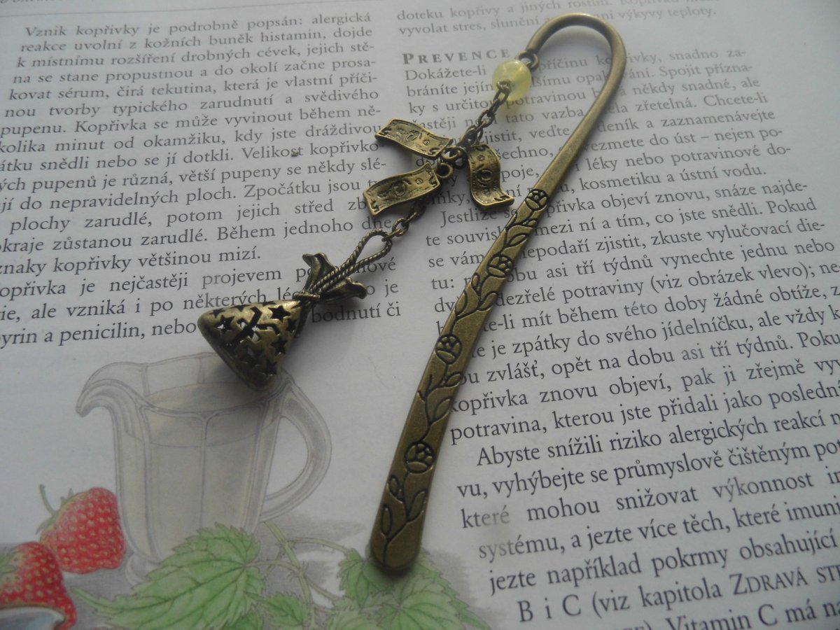 záložka do knihy . velká