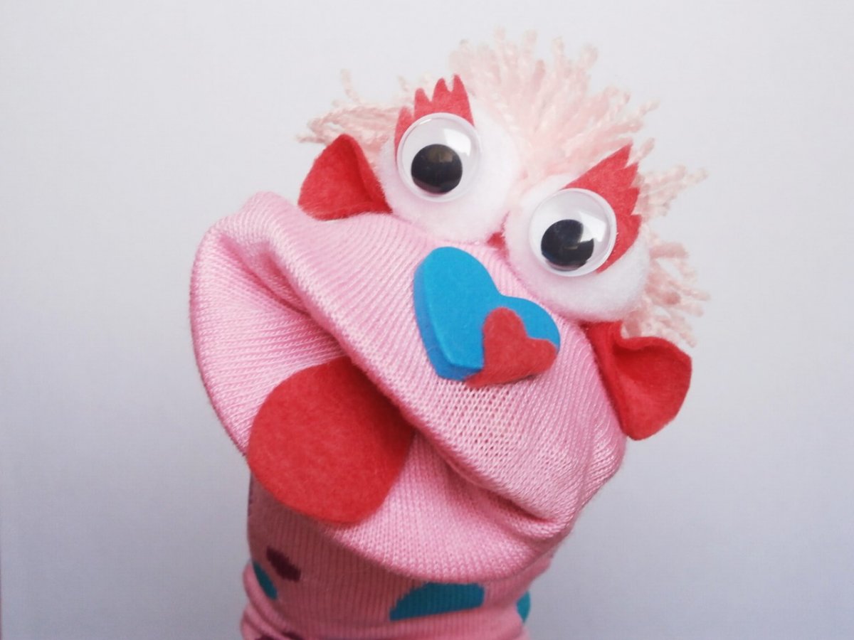 Maňásek ponožkáček č.649