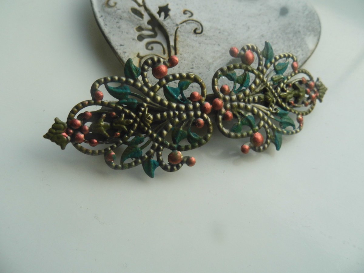 Spona do vlasů filigránová