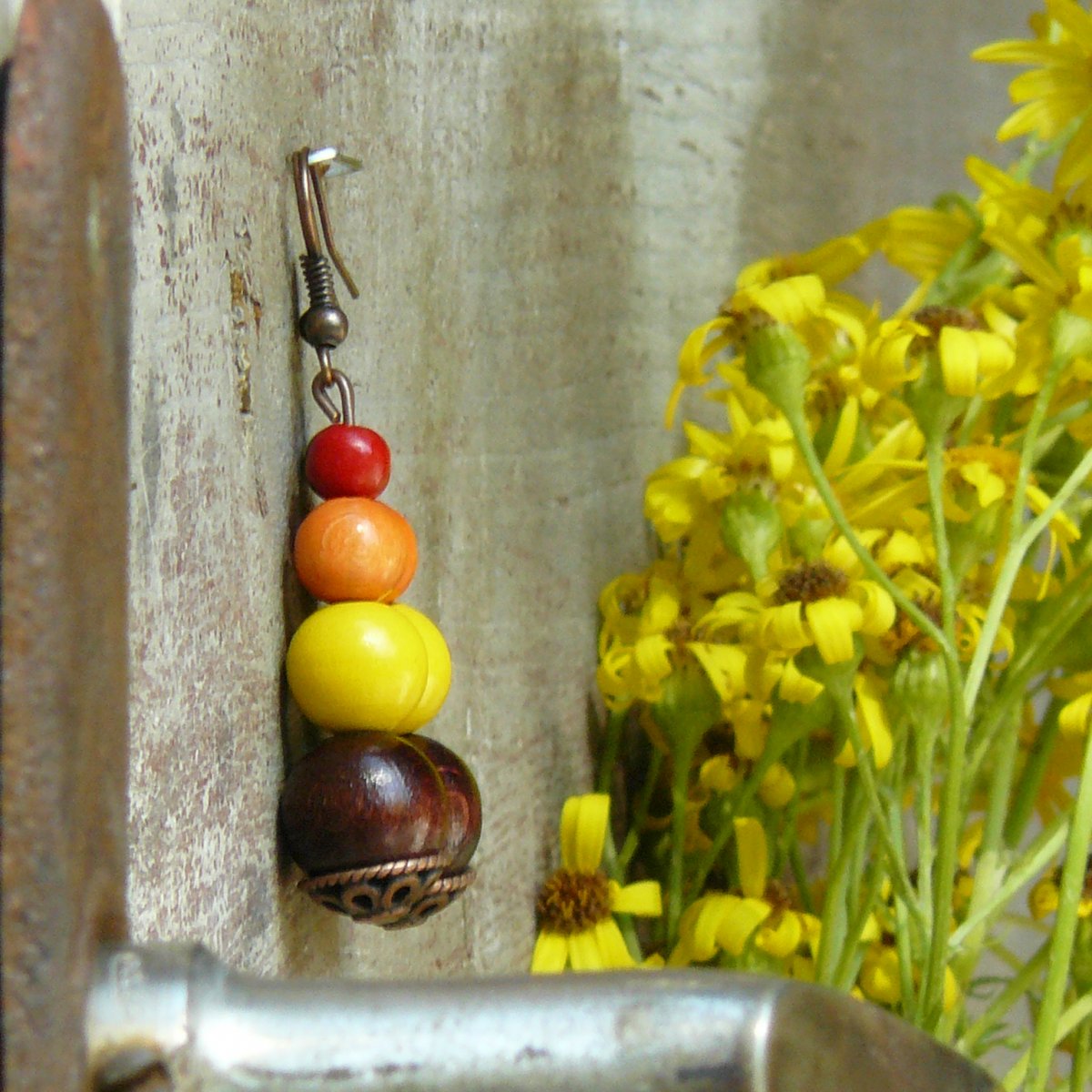 Náušnice - podzimní variace