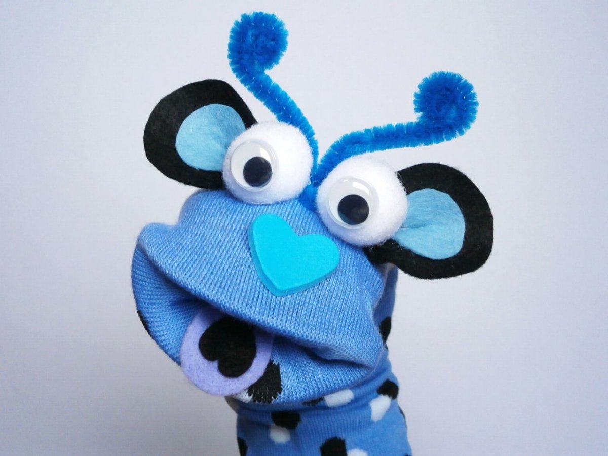 Maňásek ponožkáček č.658