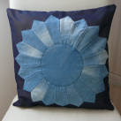 Riflový povlak na polštář.