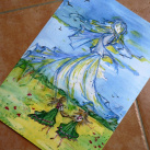 Autorský tisk formát A4  - Taneček