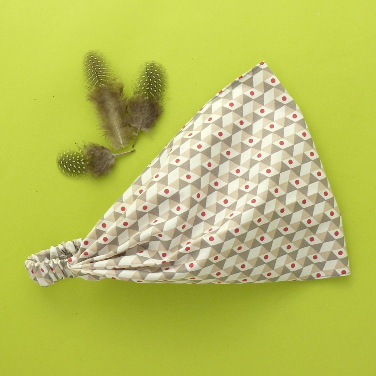 Látkový šátek - hra s geometrií