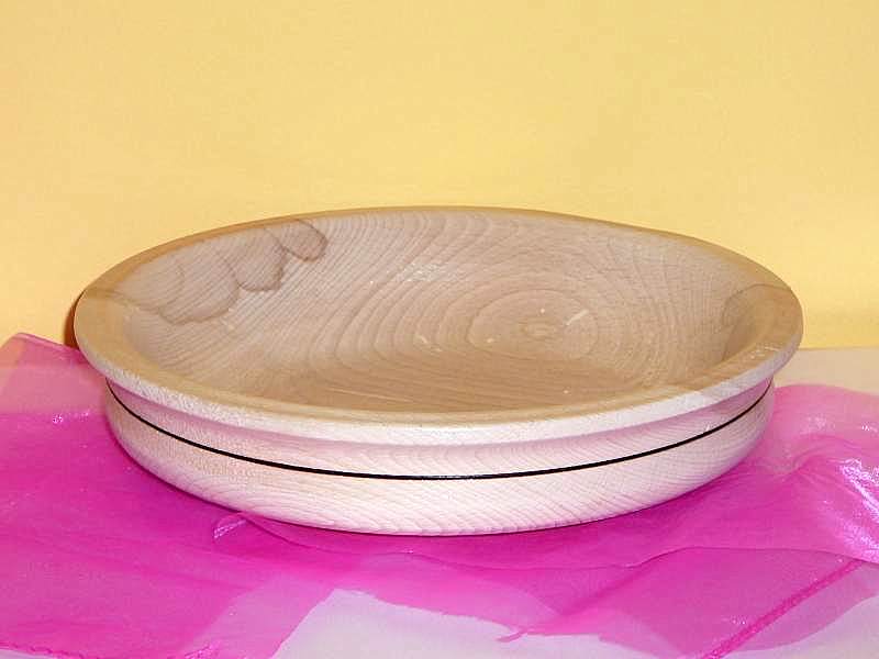Dřevěná miska M0052 - buková, ø 22 cm.