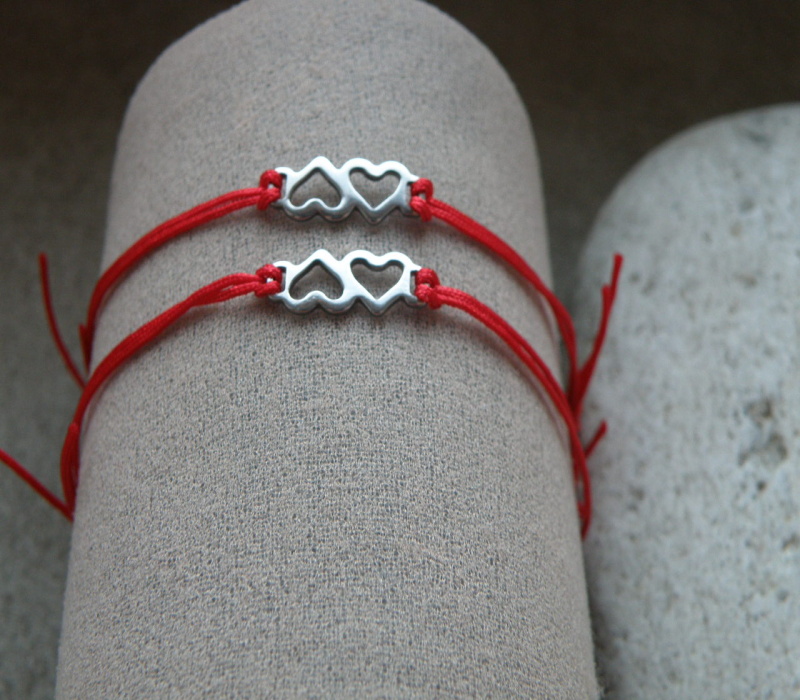 Náramky-pro zamilované-NEREZ-2x