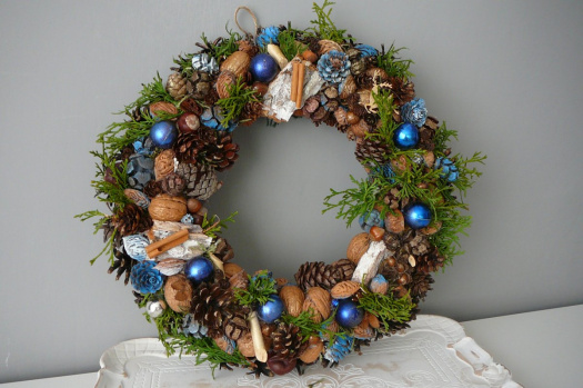 Vánoce v modrém kabátě.