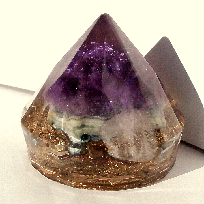 ORGONIT - Diamant, *Ametyst*