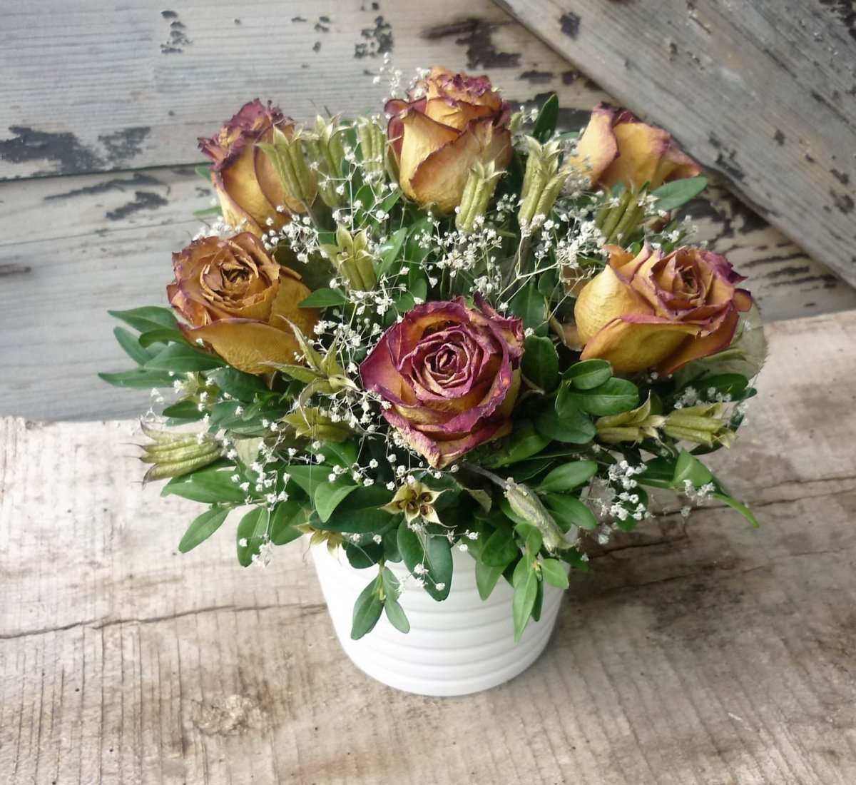 přirozená krása růží