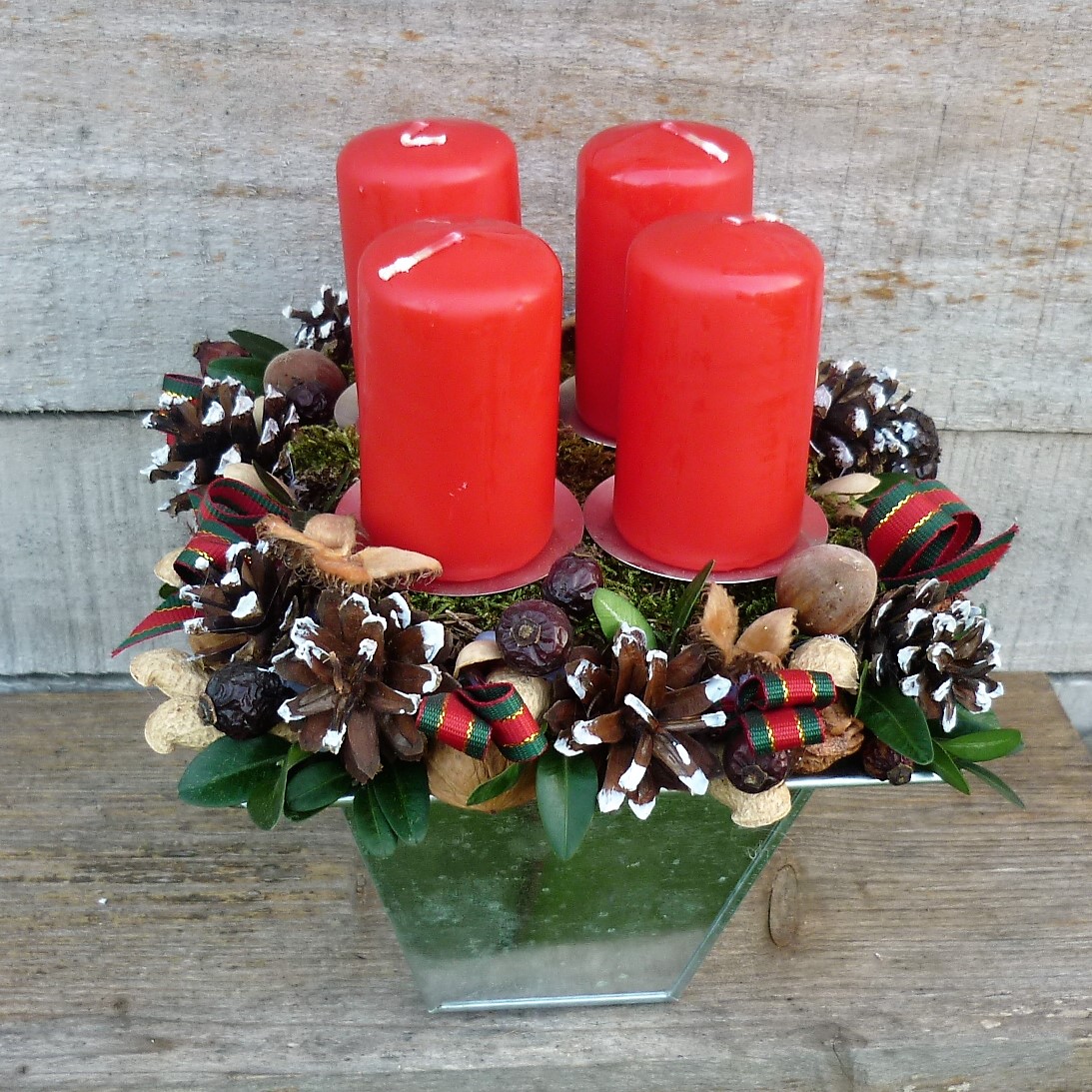 červená patří k vánocům