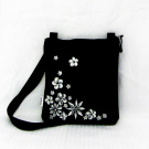malá crossbody-černo-bílá