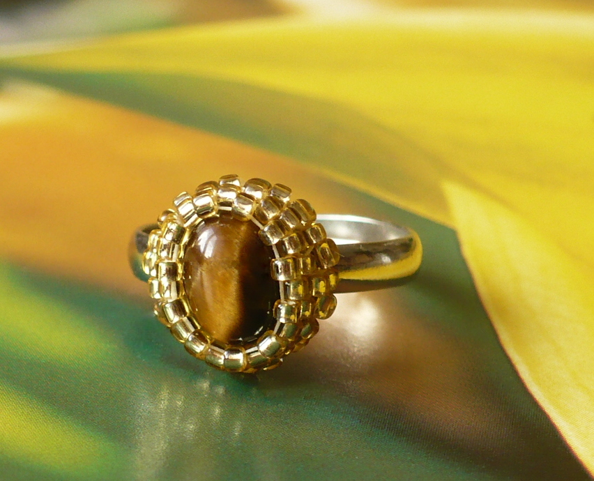 Tiger - prsten tygří oko