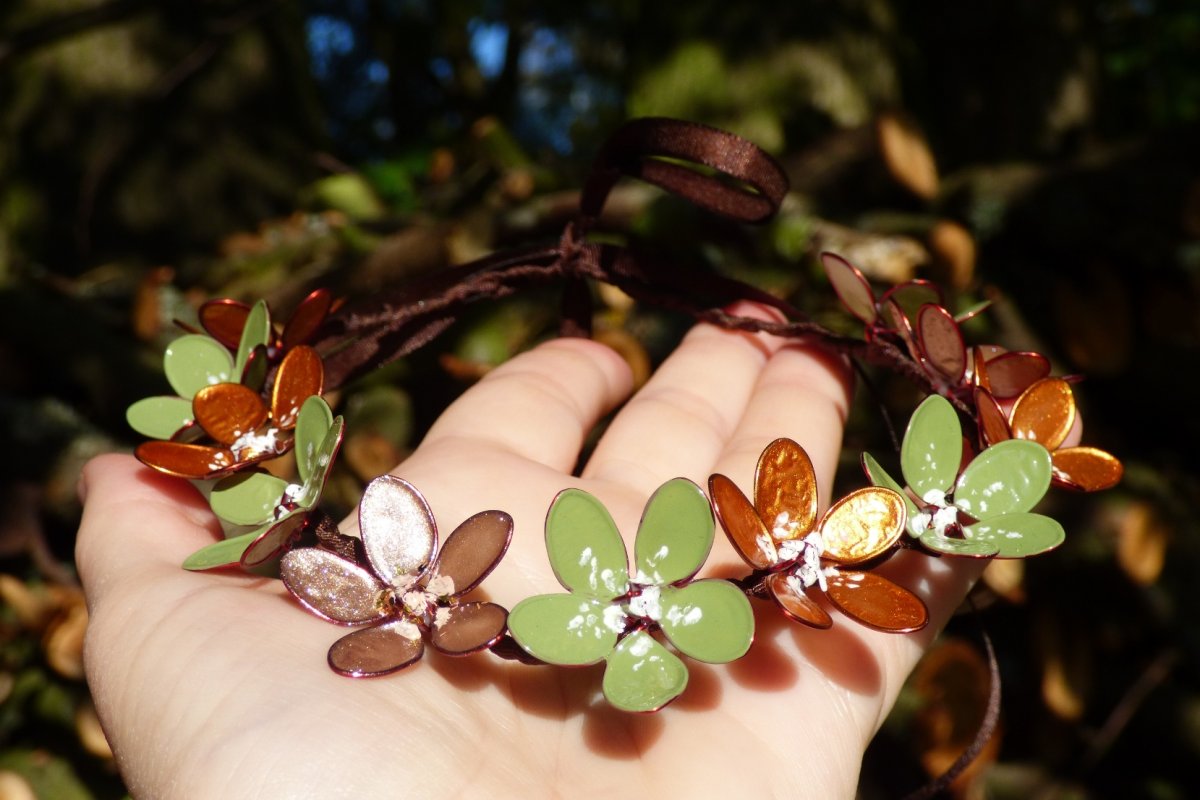 Náhrdelník Rozkvetlý - Podzimní