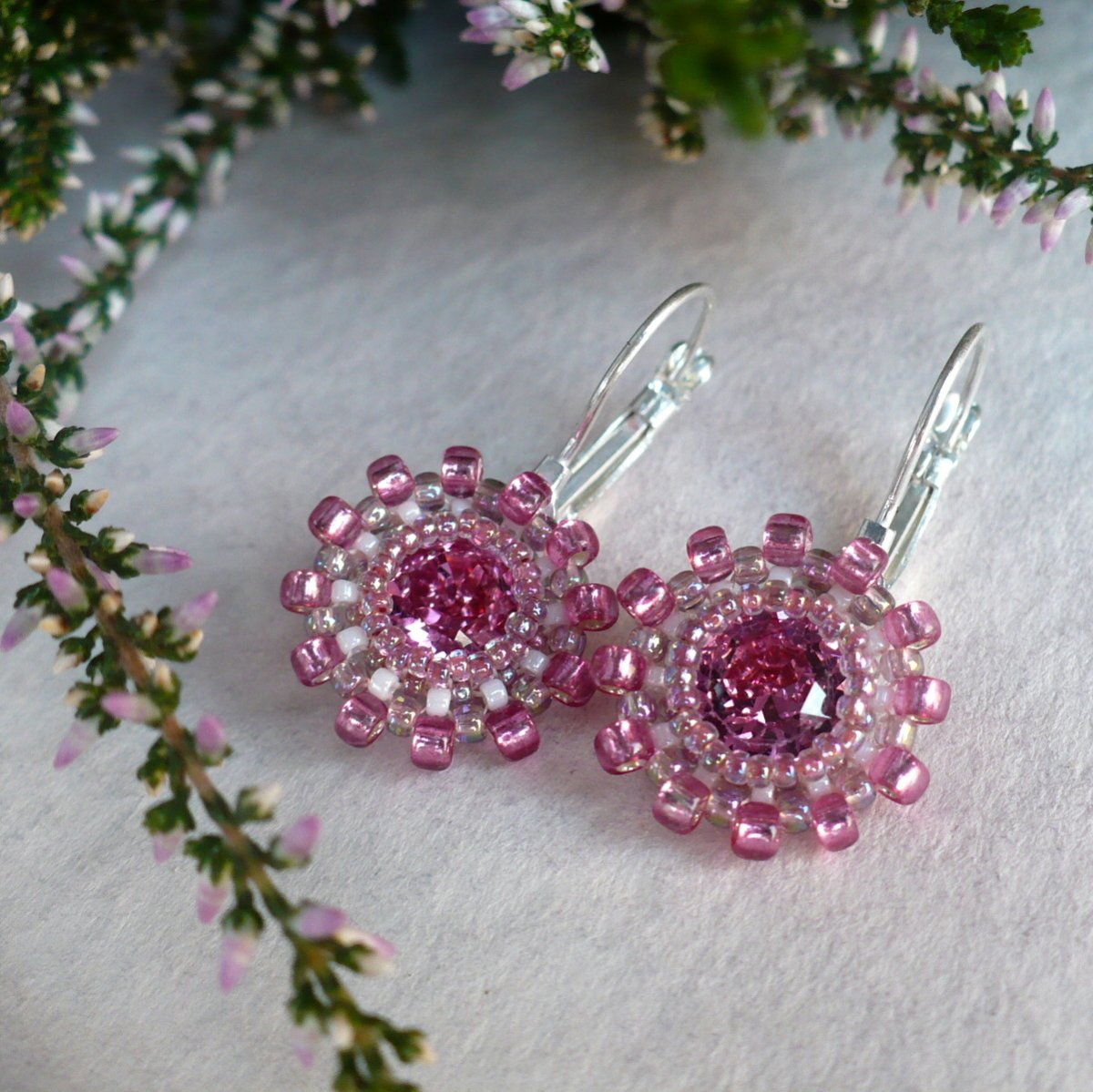 Leona - náušnice Swarovski