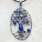 Strom života - náhrdelník s lapis lazuli
