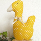 Husička  žlutá - Jarní dekorace - zápich