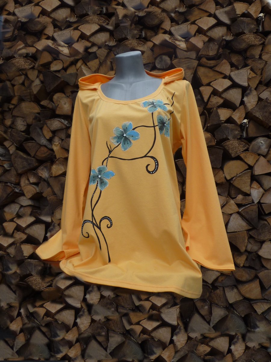 Tunika  s kapucí (vel. 2XL a 3XL)