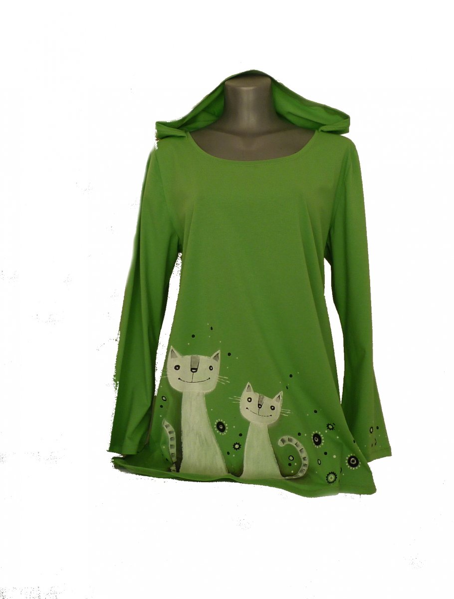 Tunika  s kapucí (vel 2XL a 3XL) )