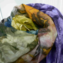 Šál borůvka , 180x90 cm