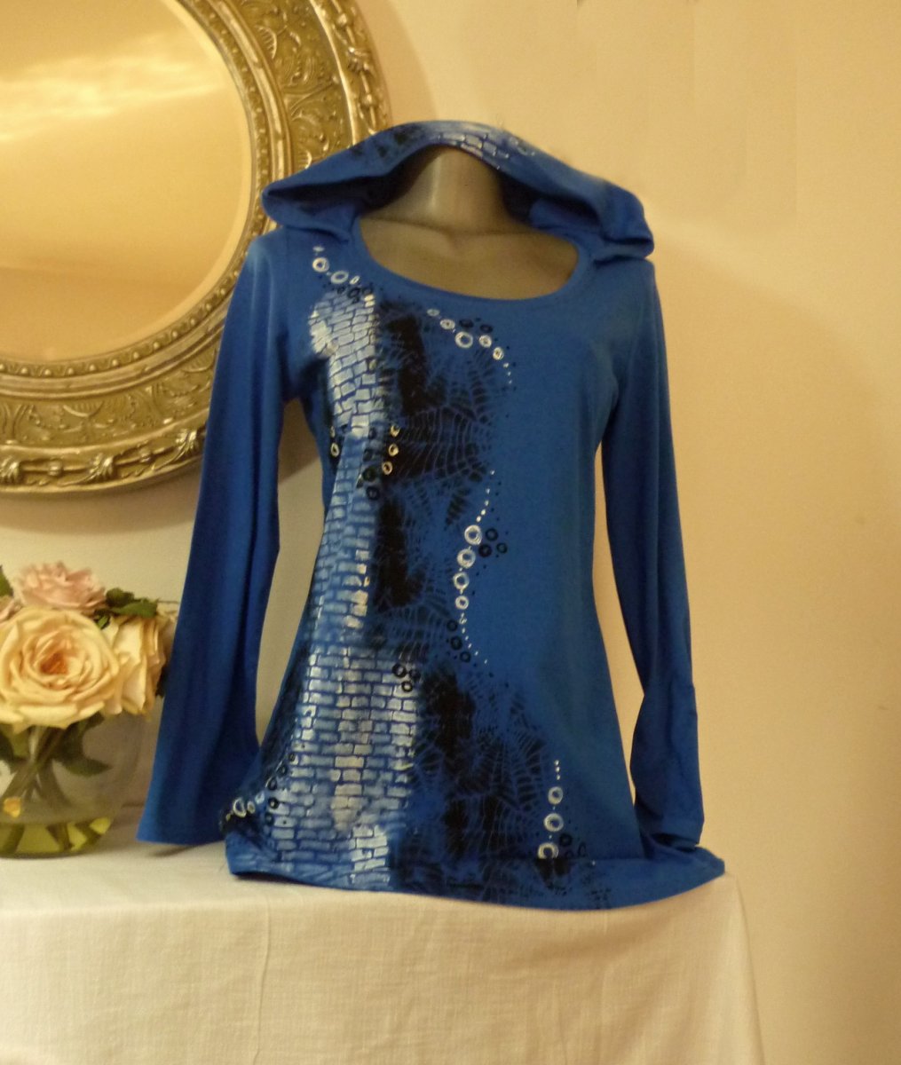 Tunika s kapucí . (vel.3XL,4XL,5XL)