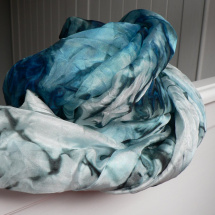 Šál,Petrolejová, 180x90 cm