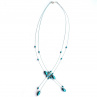 Tyrkysová elegance - náhrdelník
