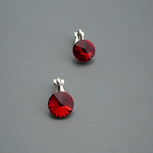 Swarovski Scarlet a klipsy antialergické zapínání