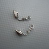 Swarovski crystal a klipsy antialergické zapínání