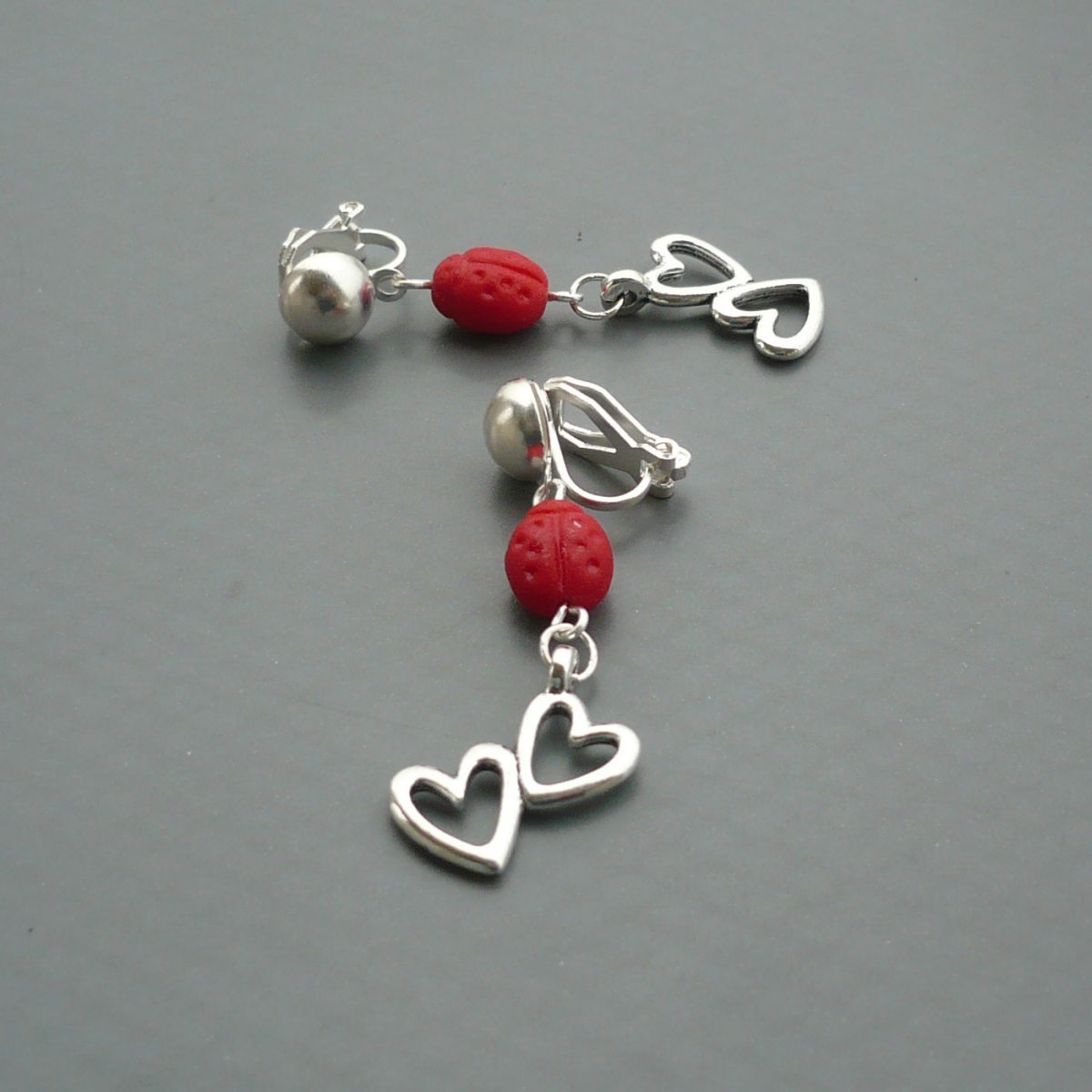 Beruško má milovaná - klipsové náušnice