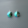 Swarovski paradise shine a klipsy antialergické