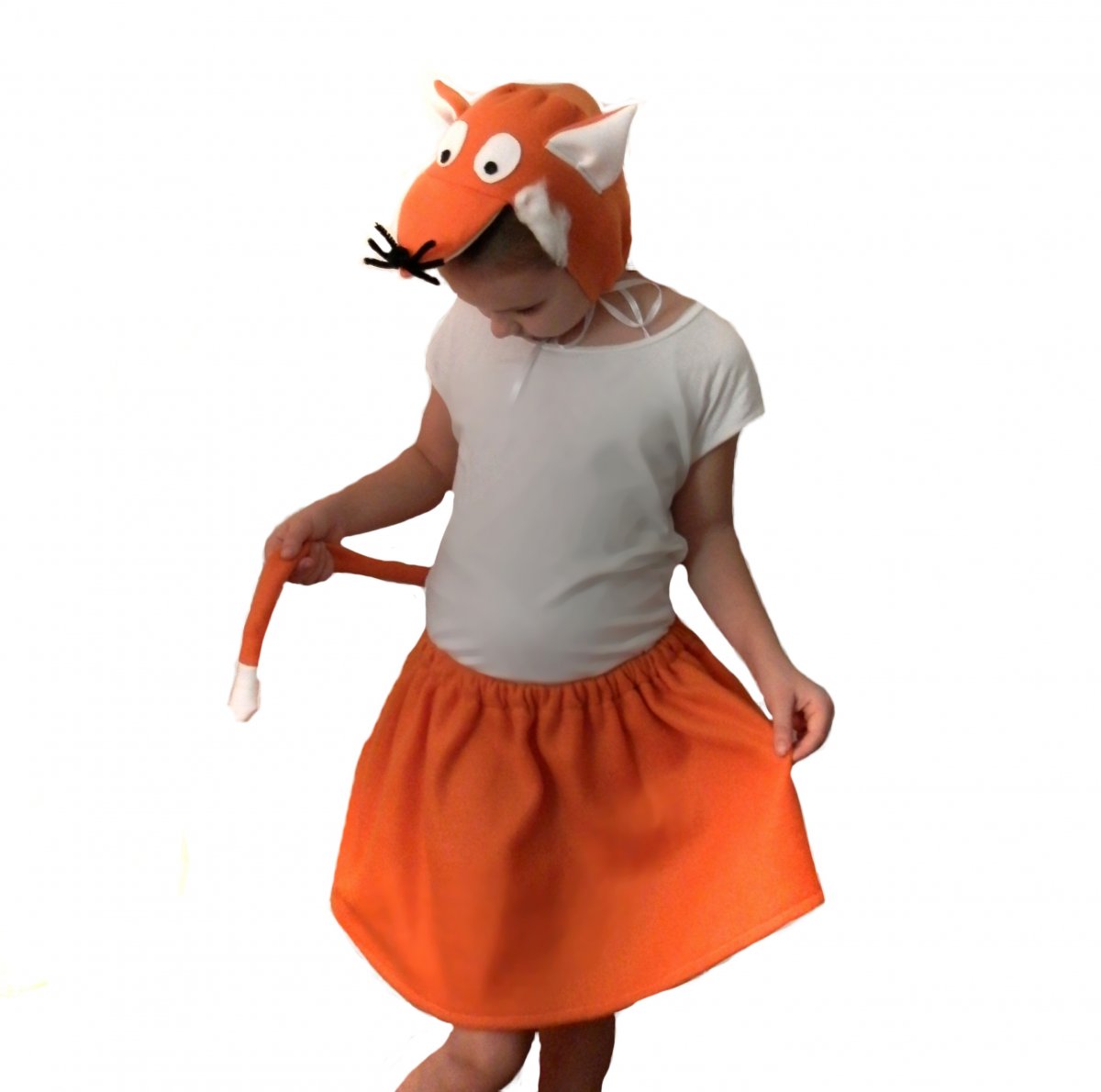 LIŠKA-maska -ocas,čepice