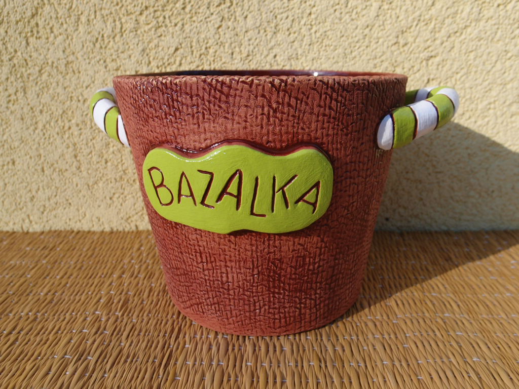 Květináč bazalka