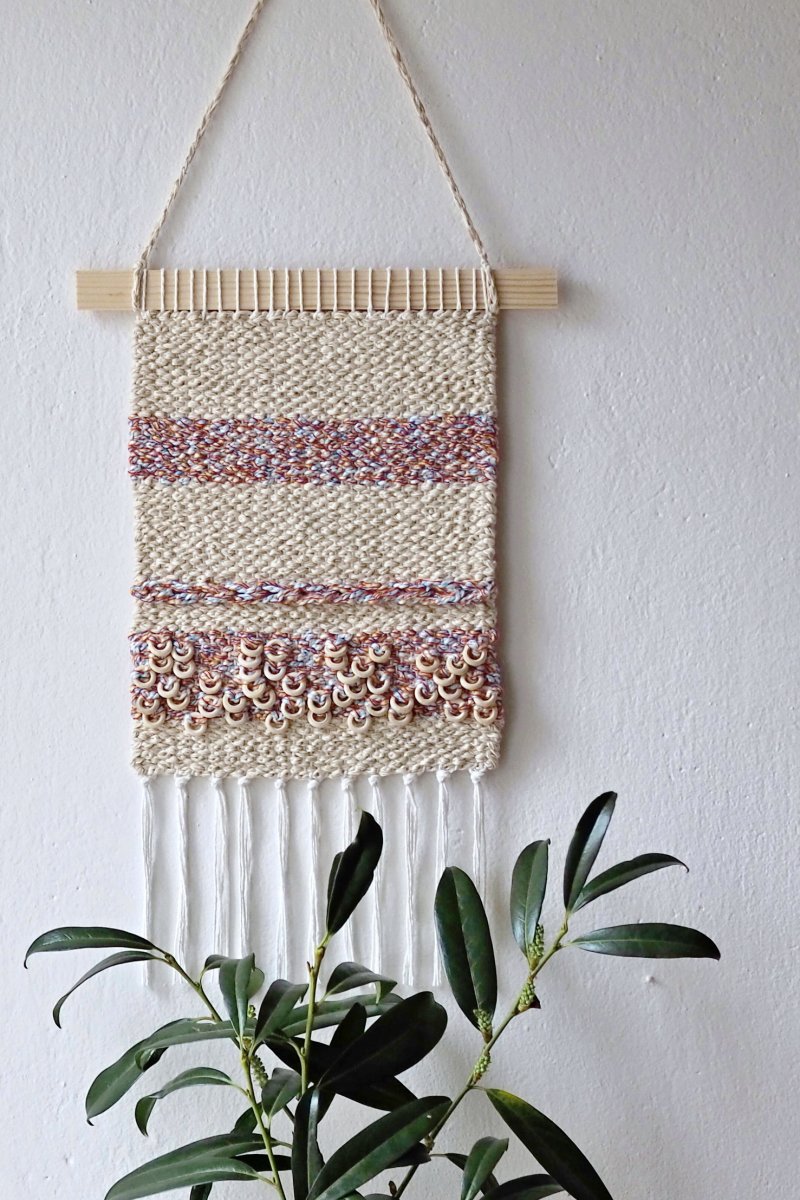 RUČNĚ TKANÁ - TAPISÉRIE - KROUŽKOVÁ