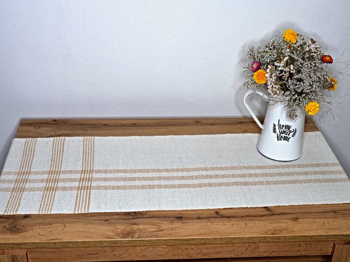 RUČNĚ TKANÝ UBRUS - PROSTÍRÁNÍ 1