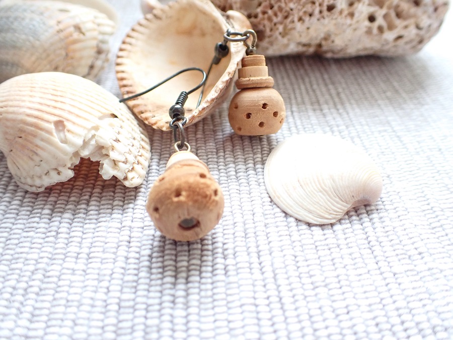 Přírodní náušnice