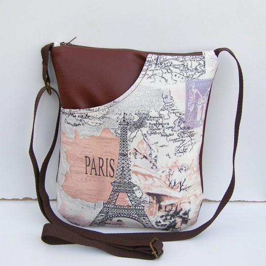 Hnedá kabelka Paríž