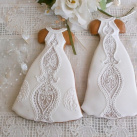 Svatební šaty - dekorační perník