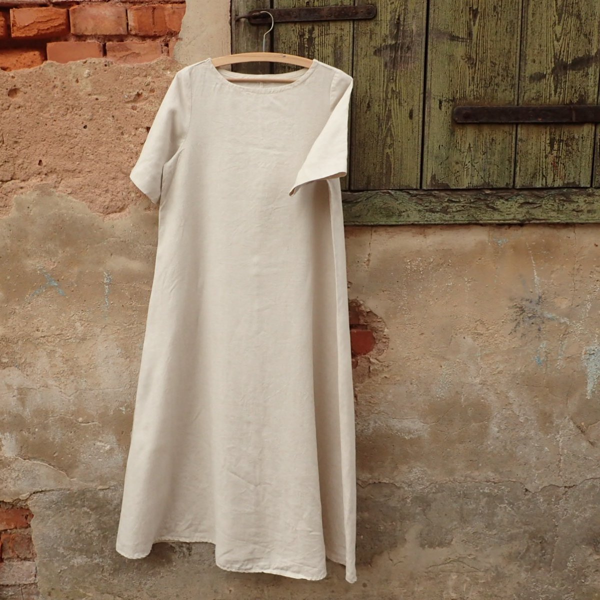 Šaty lněné dlouhé