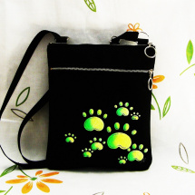 crossbody s kapsou-pacičky