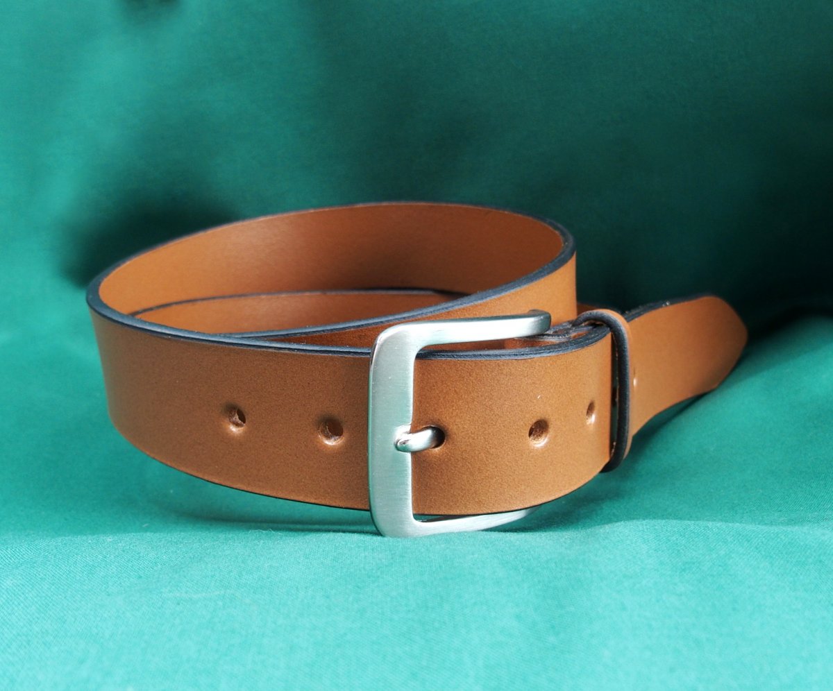 Opasek pánský koňak