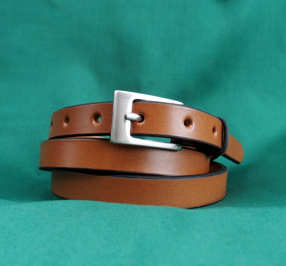 Opasek dámský koňak