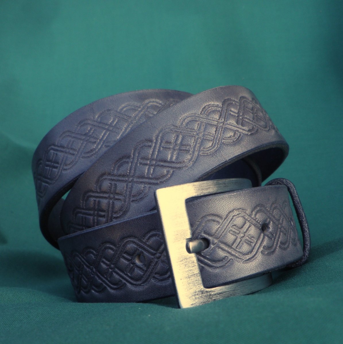 Šedý pánský opasek